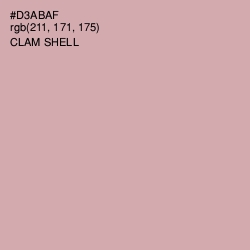 #D3ABAF - Clam Shell Color Image